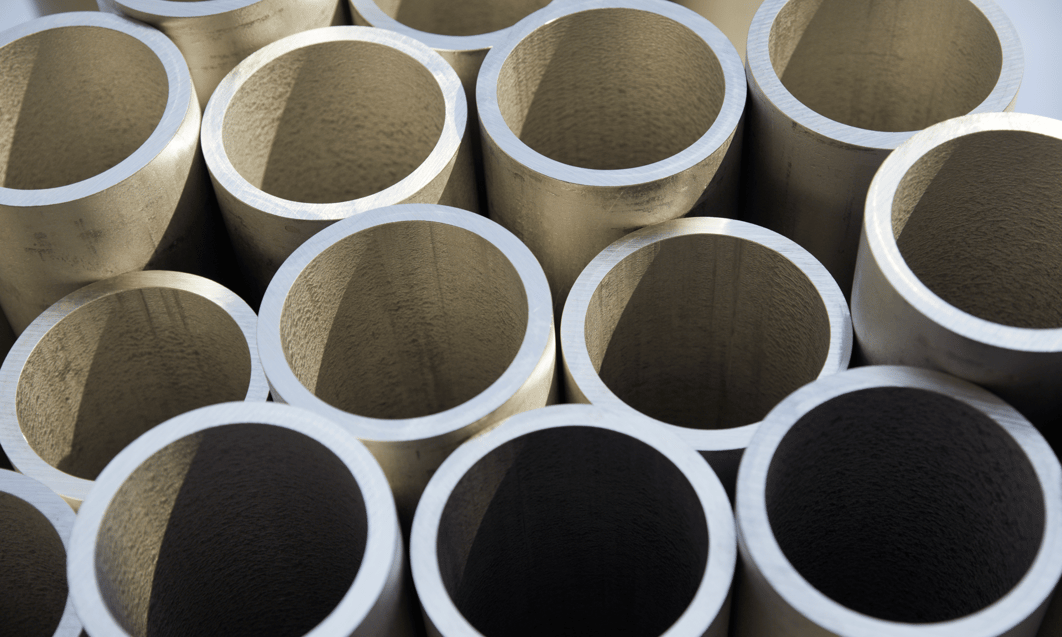 Multiple steel tubes