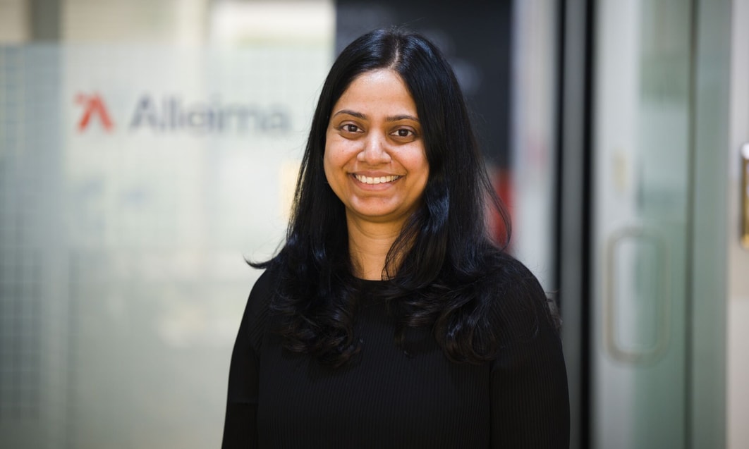 a person smiling at camera