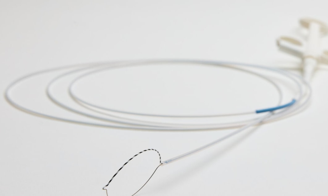 a medical device with a wire