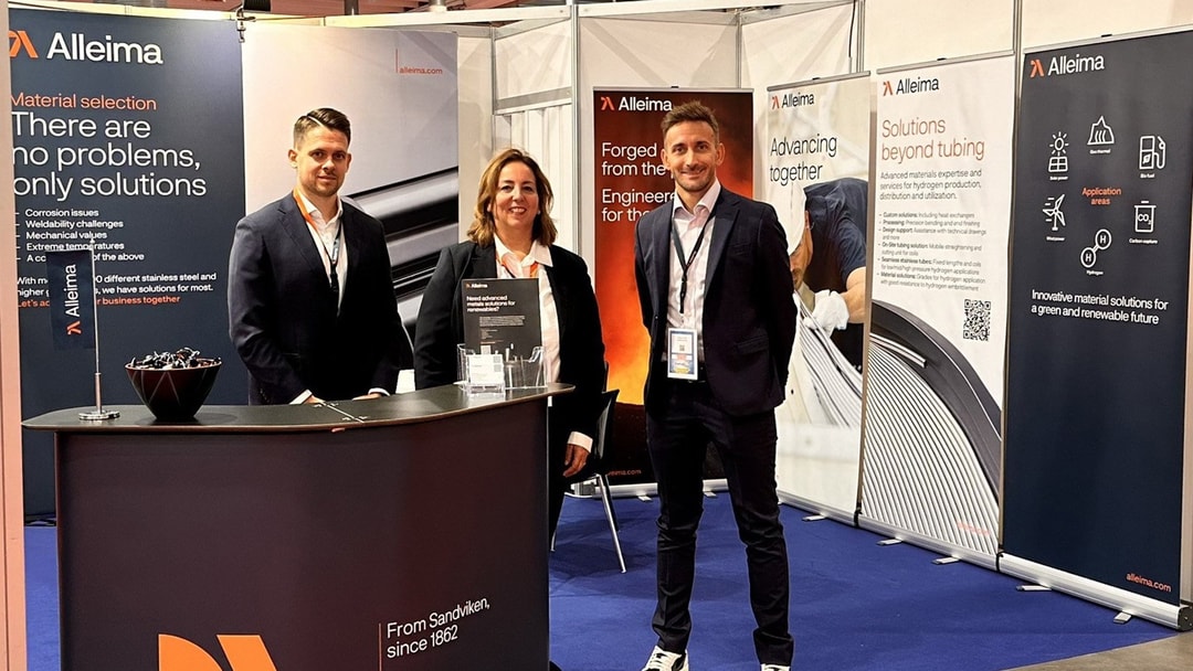 Alleima at Hydrogen event in Italy