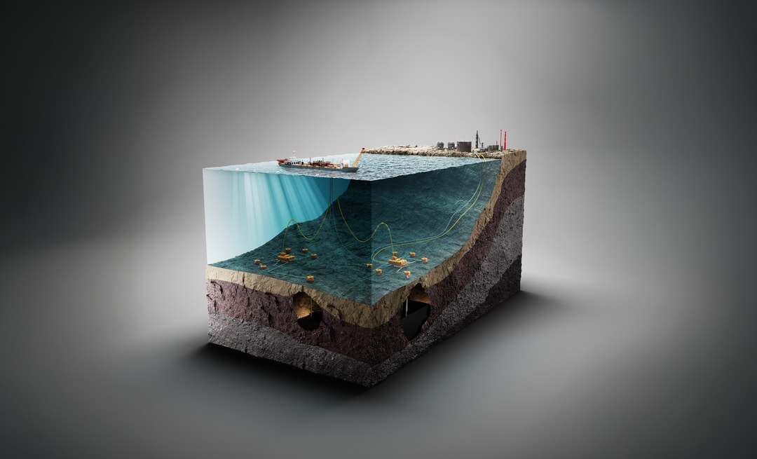 a cross section of a water body