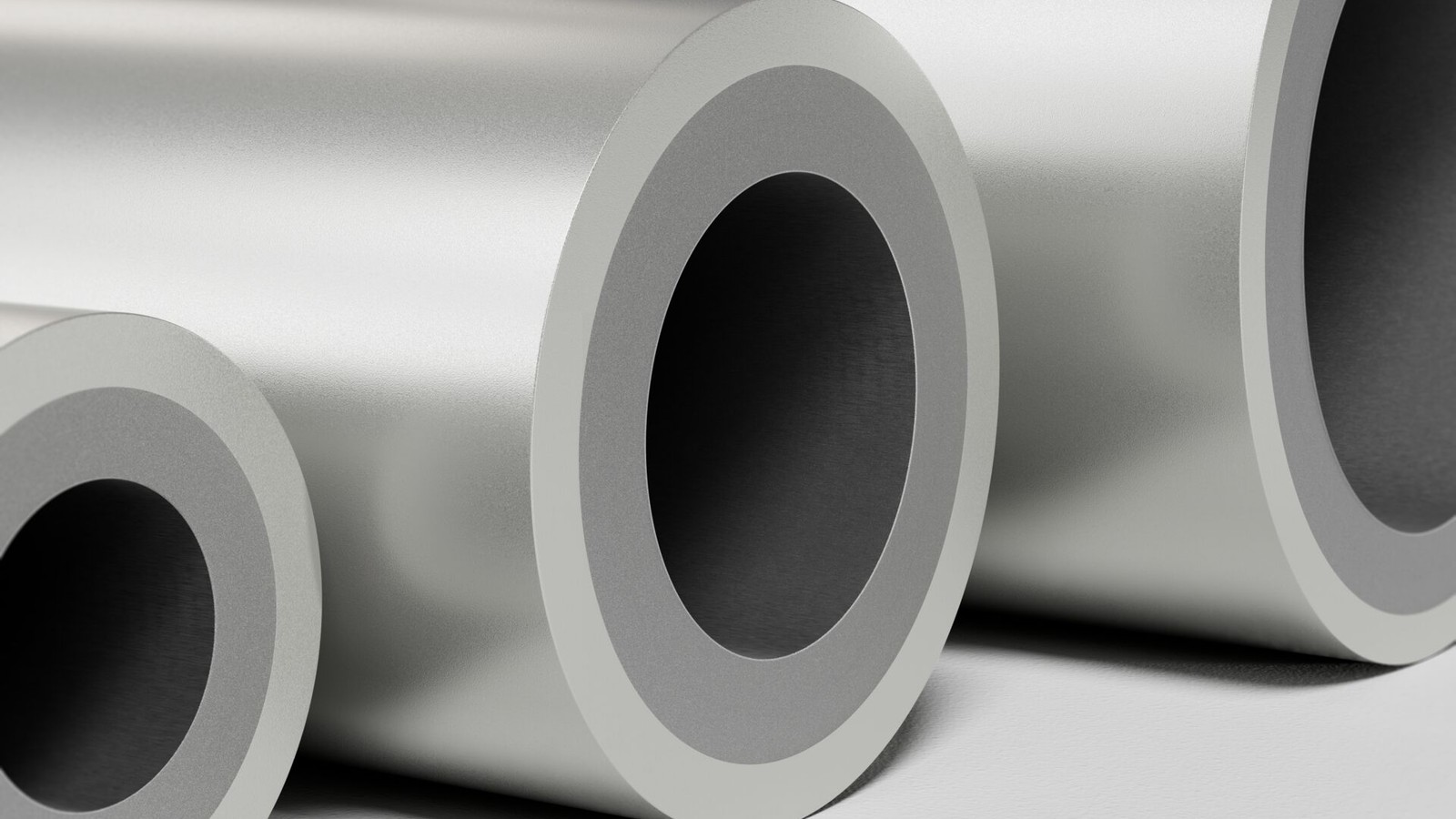 a group of rolls of aluminum