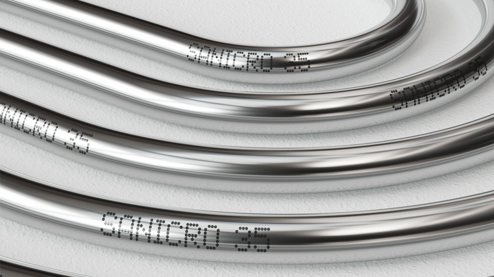 a close up of a metal pipe