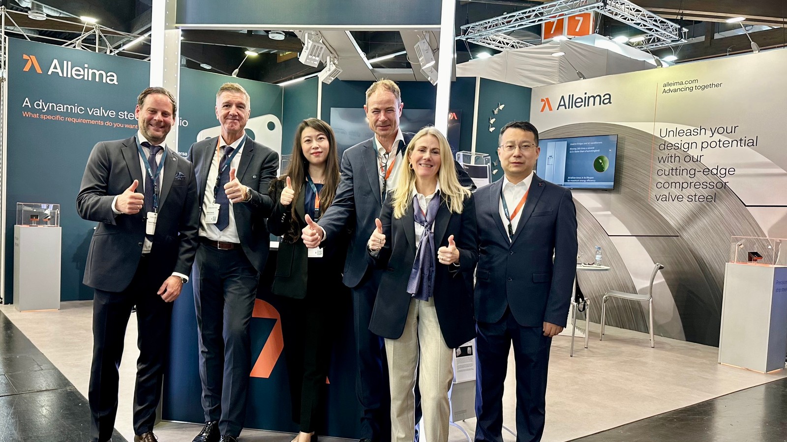 a group of people posing for a photo