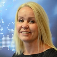 a person smiling for a picture