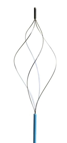 a close-up of a wire