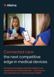 a person with a device on their arm