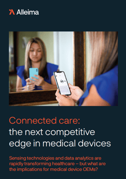 a person with a device on their arm