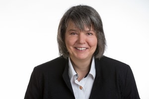 a person in a black suit