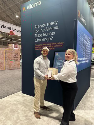 a person and person holding a box