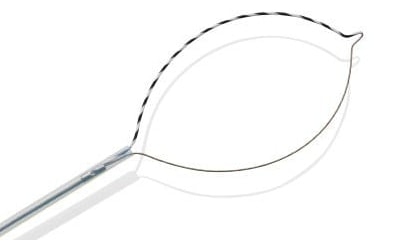 An Alleima polypectomy snare insulated on one side