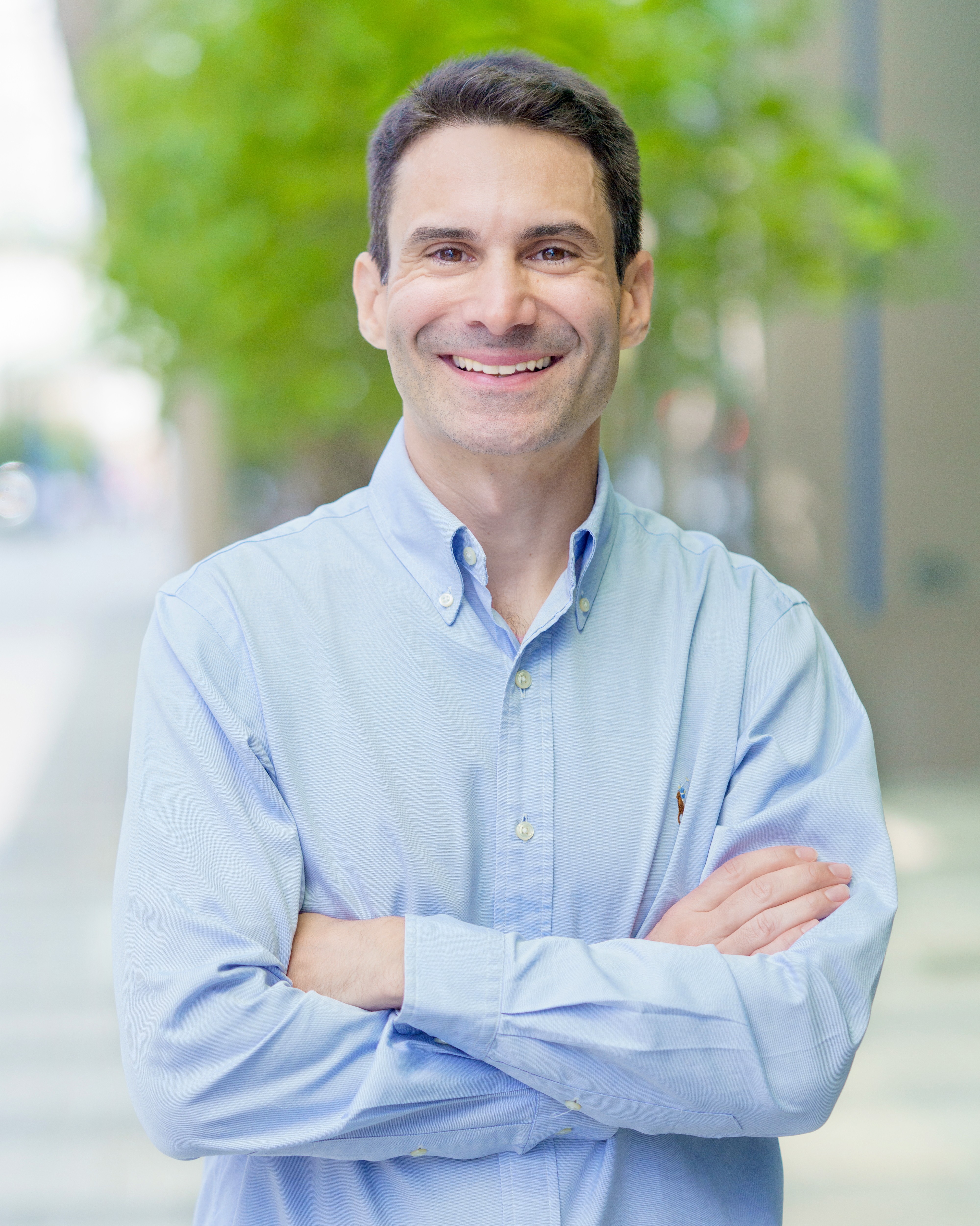 a person with his arms crossed