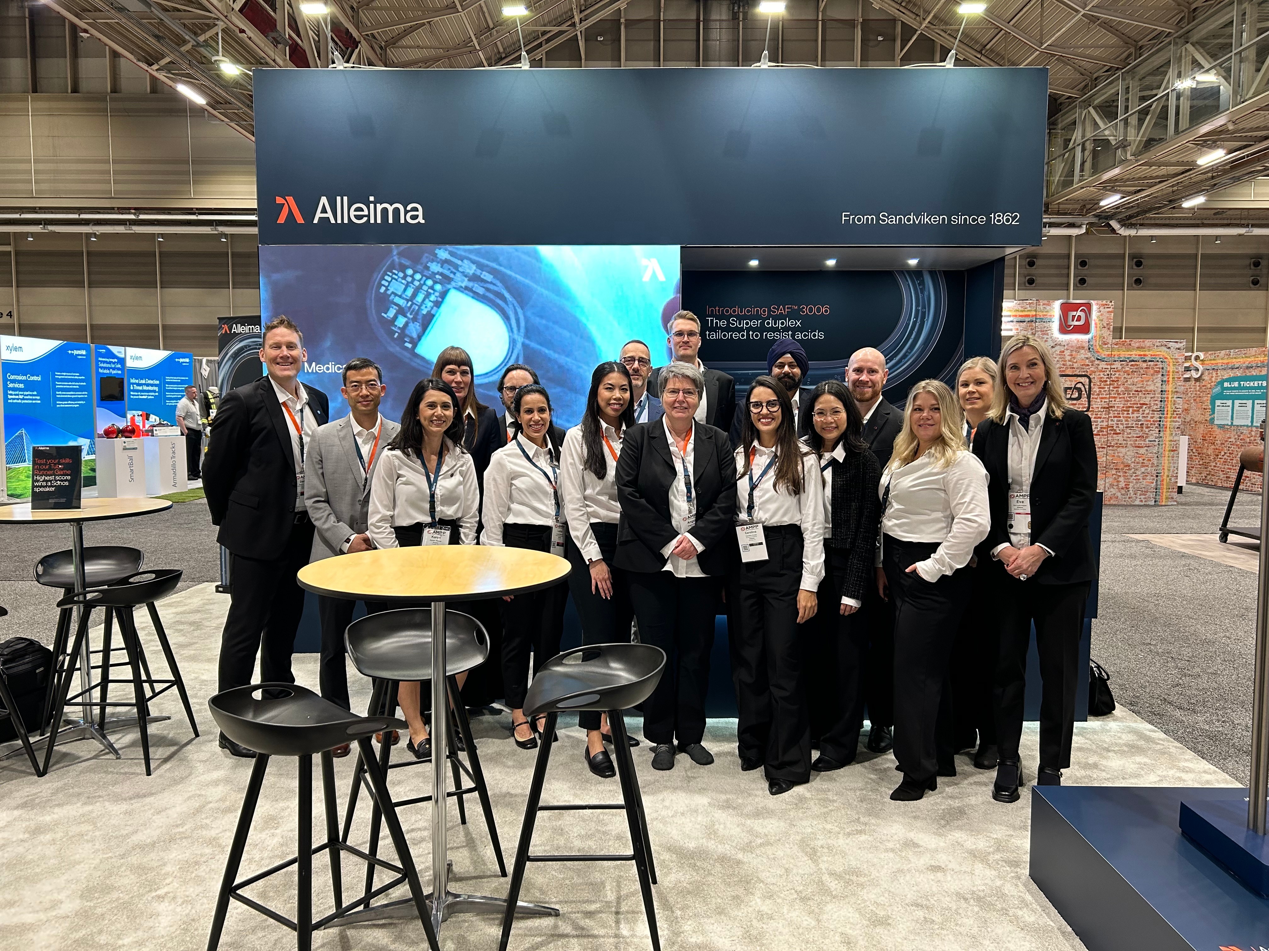 Showcasing how Alleima continues to push the limits at AMPP — Alleima