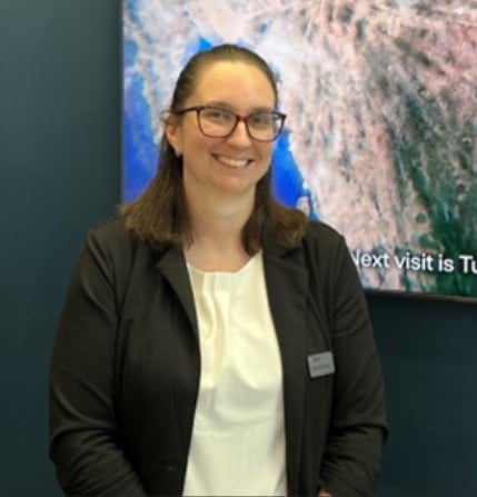 a person in a black jacket