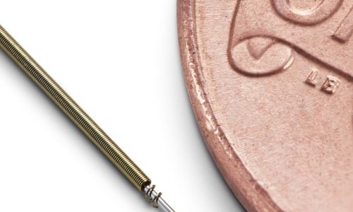 a close-up of a coin