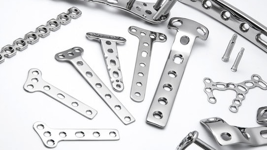 Stainless Steel Medical Components High-performance stainless steel for safe, durable medical implants ...
