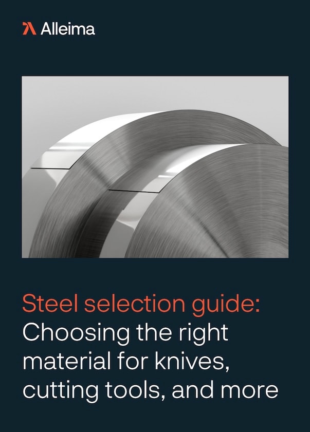 a close up of a roll of steel