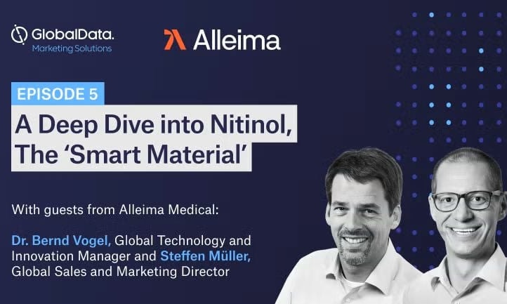 A portrait of two Alleima engineers smiling 