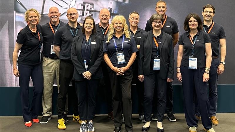 a group of people posing for a photo