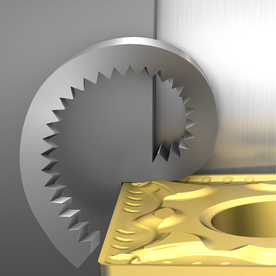 a gold and silver metal object