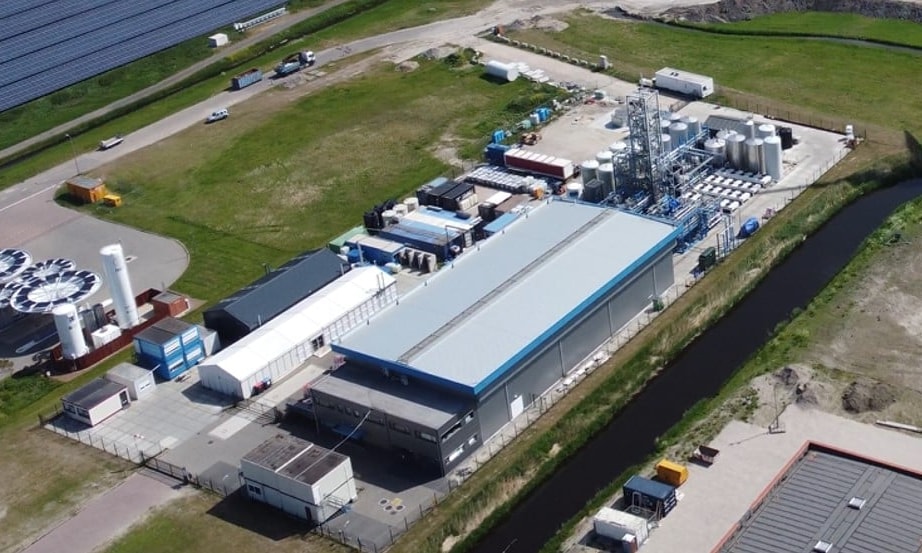 a building near a river