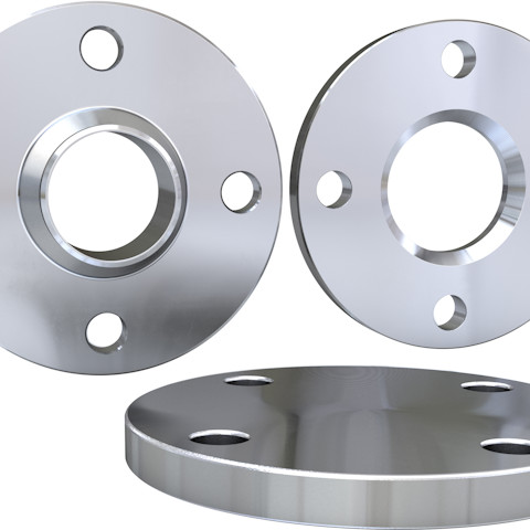 Stainless steel flanges according to EN